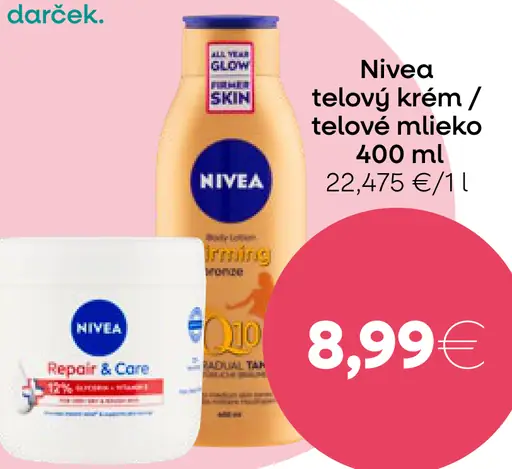 Nivea telový krém