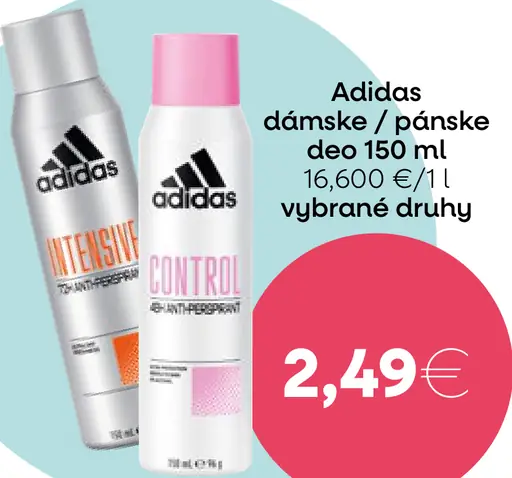 deo d'Od Adidas Control