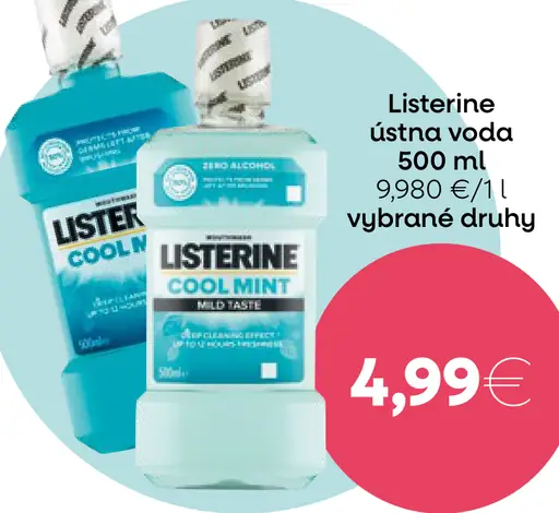 Listerine ústna voda