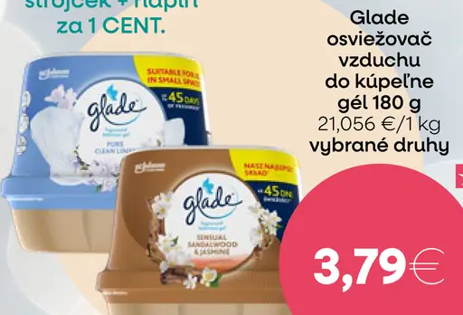 Glade osviežovač vzduchu do kúpeľne