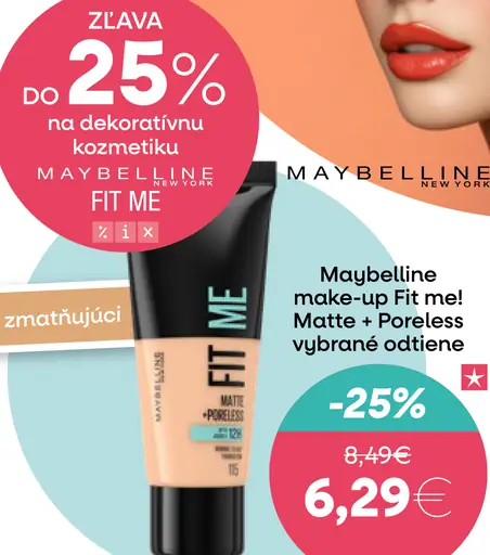 Fit me! Matte + Poreless