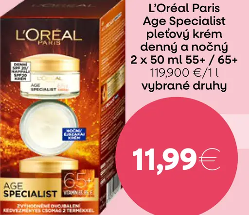 L'Oréal Paris Age Specialist pleťový krém