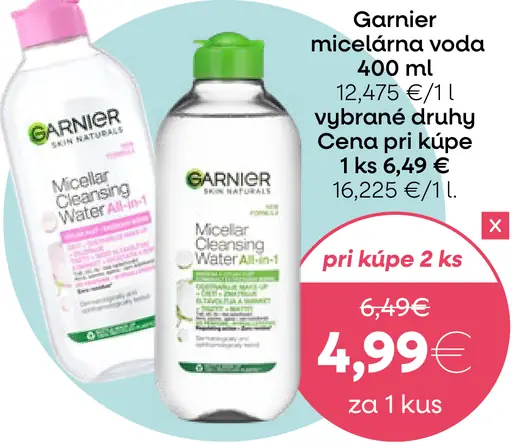 Garnier micelárna voda