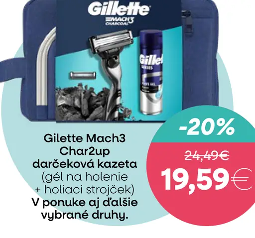 Gilette Mach3 Charžup