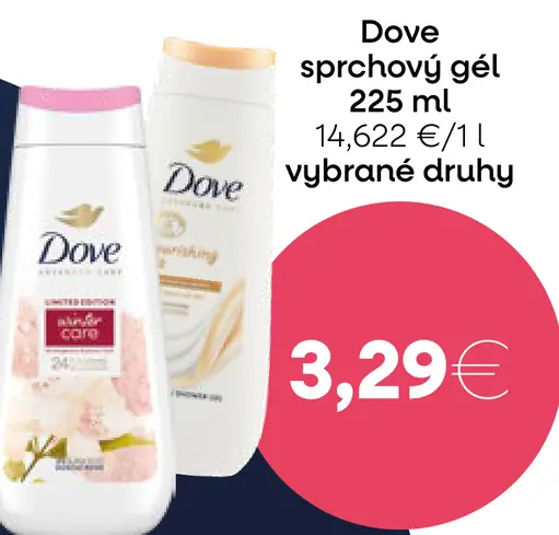 Dove sprchový gél