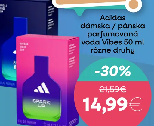 Adidas dámksa / pánska parfúmovaná voda Vibes