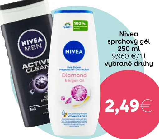 Nivea sprchový gél