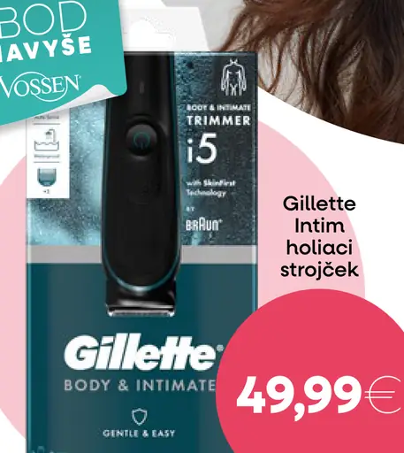 Gillette Intim holiaci strojček