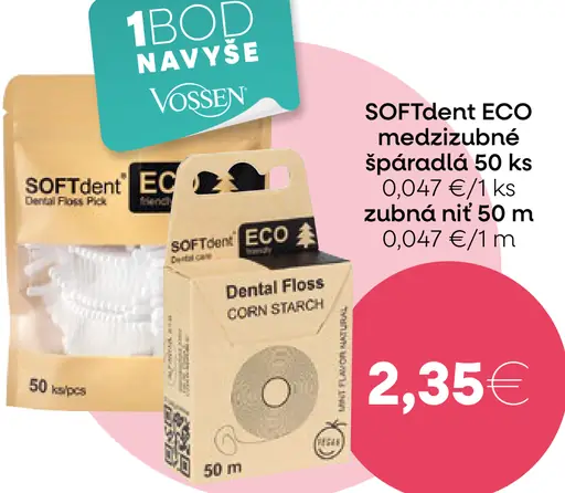 SOFTdent ECO medizubné špáradlá