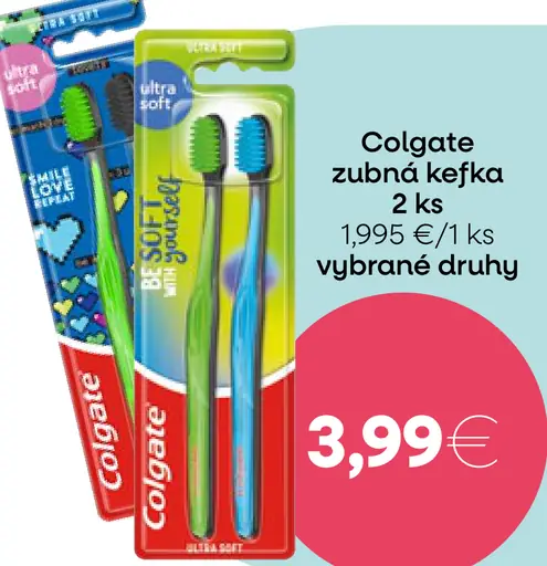 Colgate zubná kefka