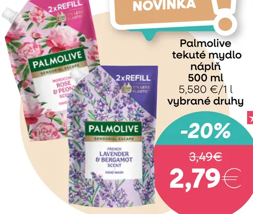 Palmolive mydlo náplň