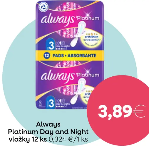 Always Platinum Day and Night vložky