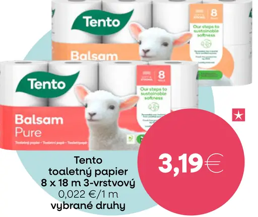 Tento Toaletný Papier