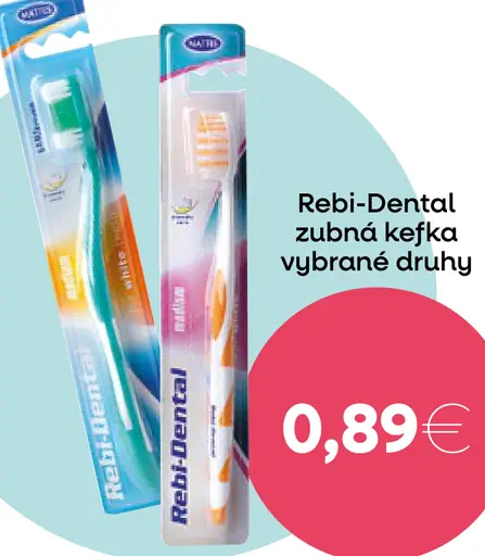 Rebi-Dental zubná kefka