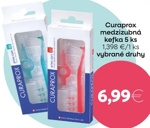 Curaprox medizubná kefka