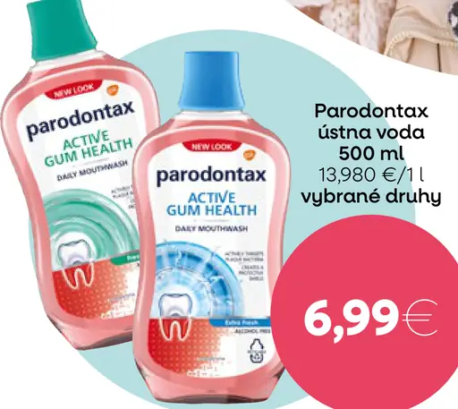 Parodontax ústna voda