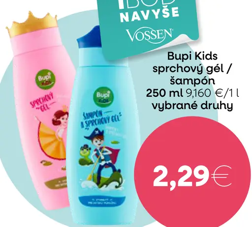 Bupi Kids sprchový gél / šampón