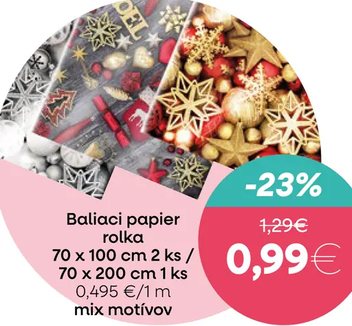 Baliaci papier rola