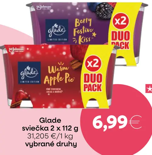 Glade sviečka 2 x 112