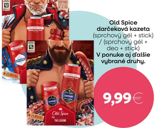 Old Spice darčeková kazeta (sprchový gél + stick)