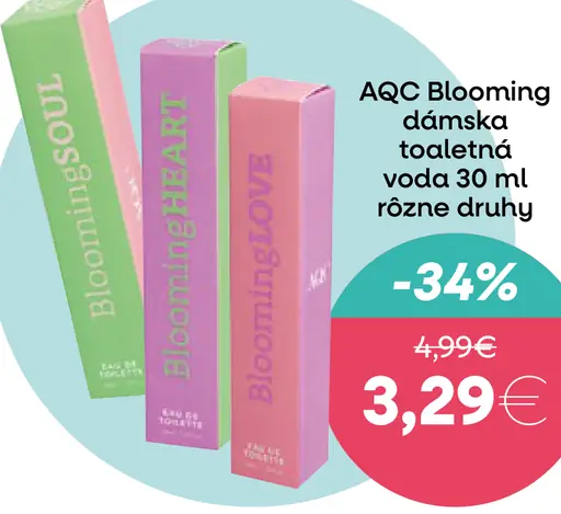 AQC Blooming dámka toaletná voda