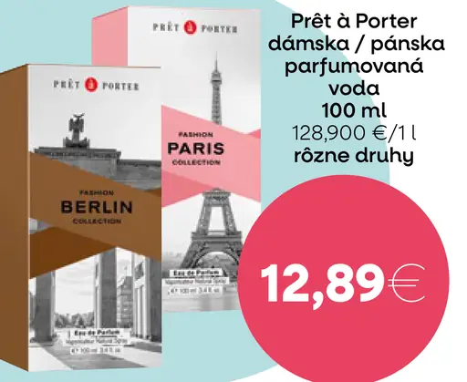 Prêt à Porter dámska / pánska parfémovaná voda - BERLIN