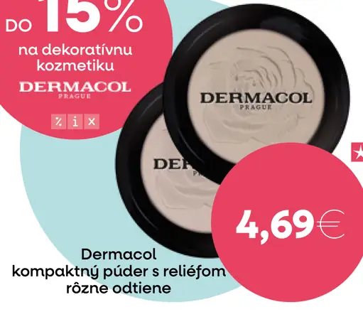 Dermacol kompaktný púder s reliefom