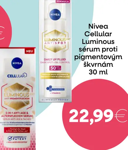 Nivea Cellular Luminous sérum proti pigmentovým škvrnám