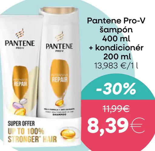 Pantene Pro-V šampón + kondicionér