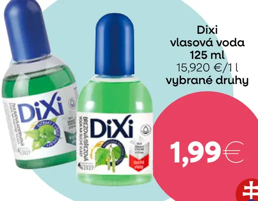 Dixi vlasová voda