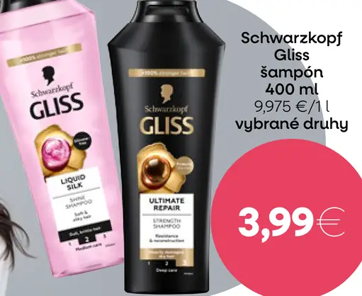 Gliss šampón Liquid Silk