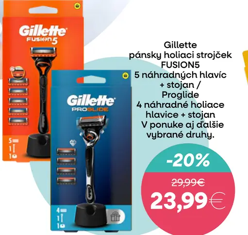 Gilette Fusion5 pánsky holiaci strojček