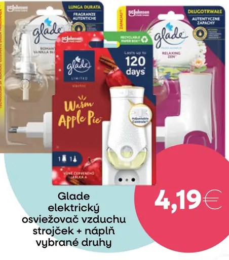 Glade elektrický osviežovač vzduchu