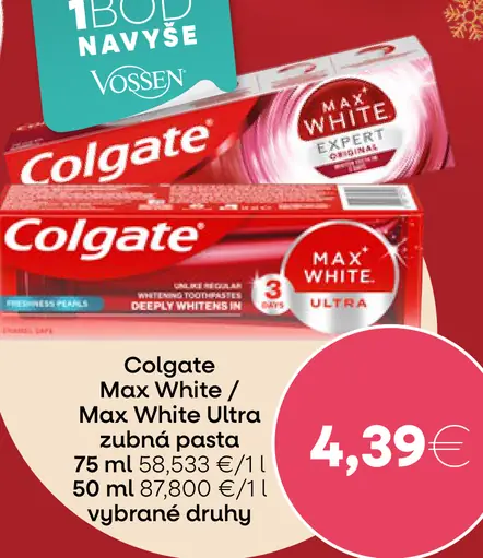 Colgate Max White / Max White Ultra