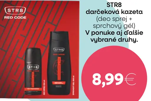 STR8 darčeková kazeta (deo sprej + sprchový gél)