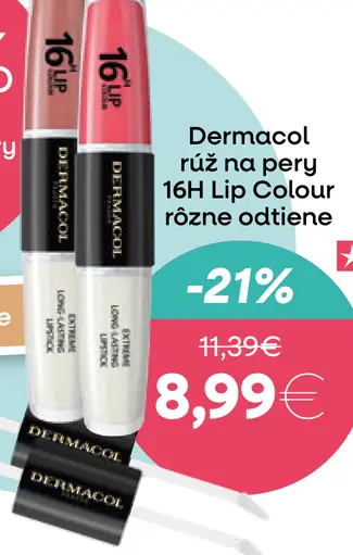 Dermacol rúž na pery 16H Lip Colour