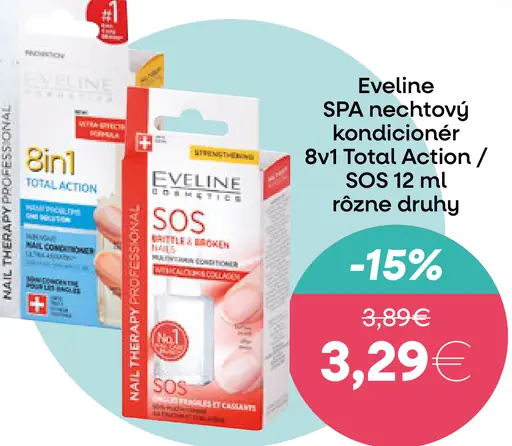 Eveline SPA nechtový kondicionér 8v1 Total Action