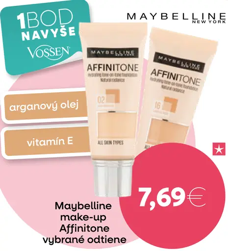 Maybelline make-up Affinitone