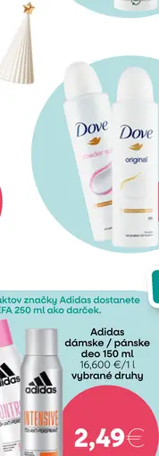 Adidas dámske/pánske deo