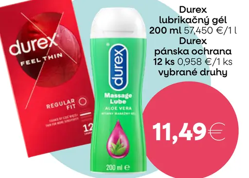 Durex lubrikačný gél