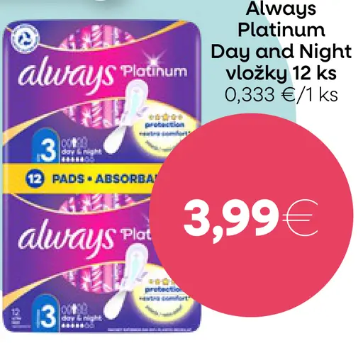 Always Platinum Day and Night vložky