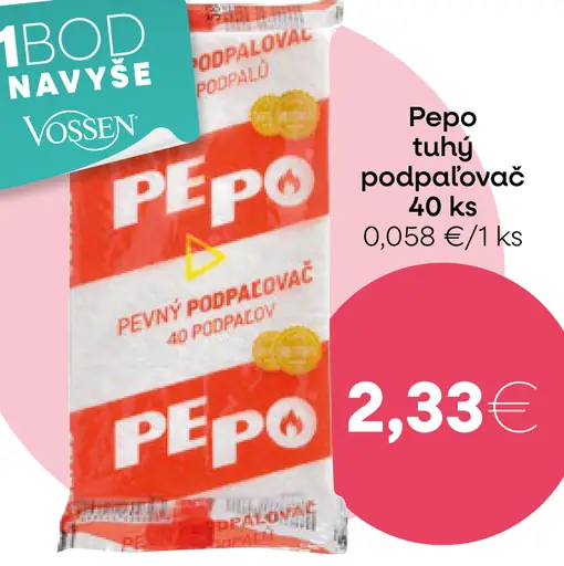 Pepo tuhý podpalovač