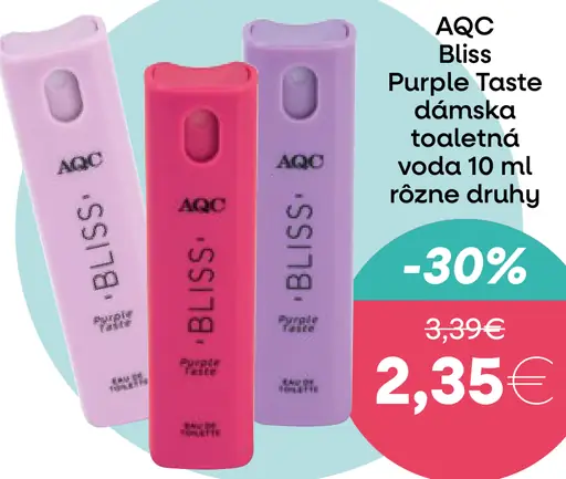 AQC Bliss Purple Taste dámska toaletná voda