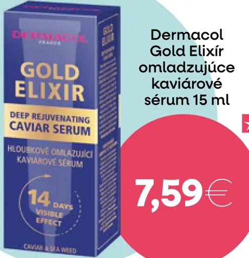 Dermacol Gold Elixír