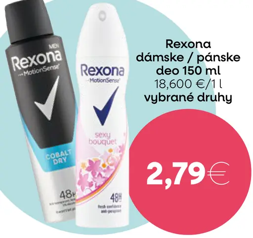 Rexona dámske deo