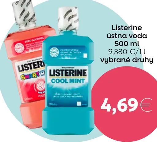 Listerine ústna voda