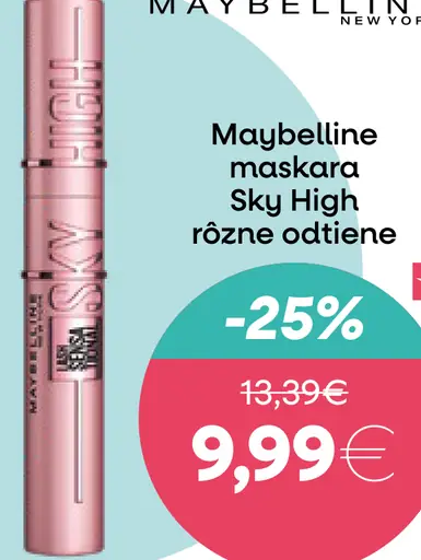 Maybelline maskara Sky High