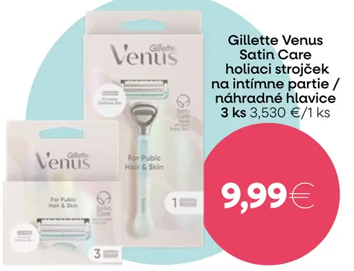 Gillette Venus Satin Care strihač