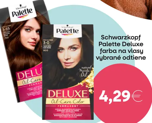 Palette Deluxe farba na vlasy