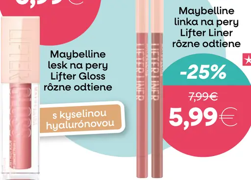 Maybelline lesk na pery Lifter Gloss